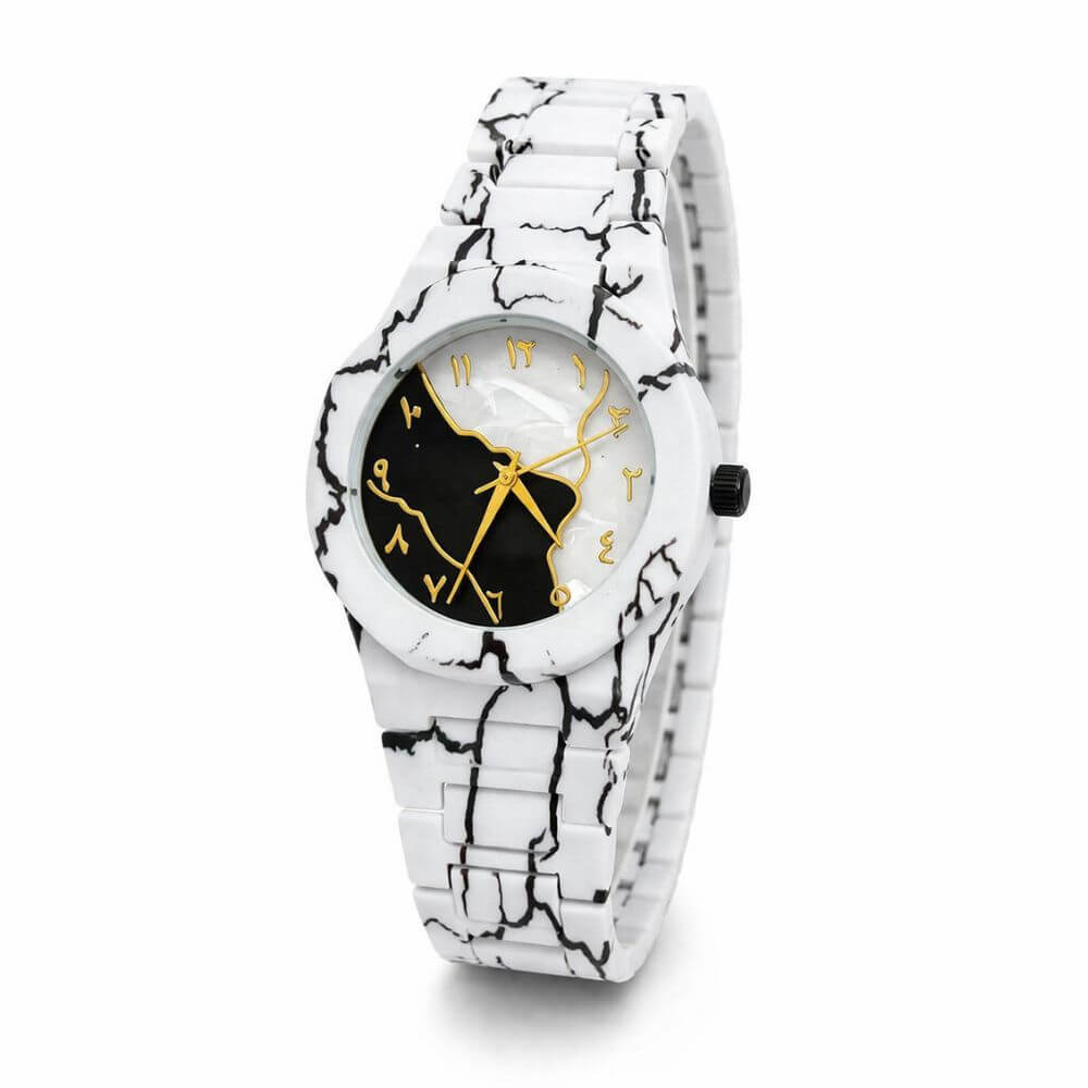 Aura Female Marble watch